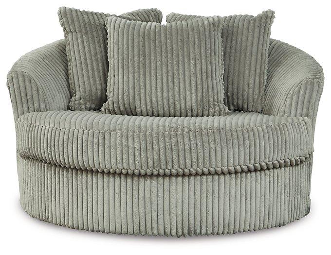 Lindyn Oversized Swivel Accent Chair