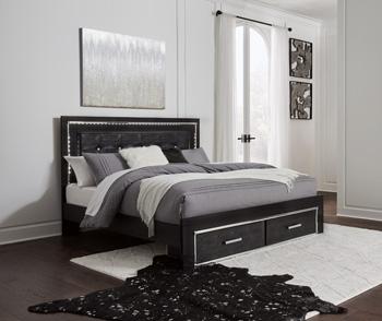 Kaydell Upholstered Bed with Storage