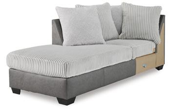 Clairette Court Sectional with Chaise