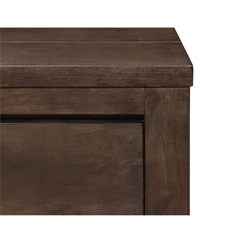 Emerald Home Ashton Hills Nightstand in Classic Gray/Brown