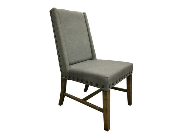 Loft Brown Uph. Chair w/ Fabric** image