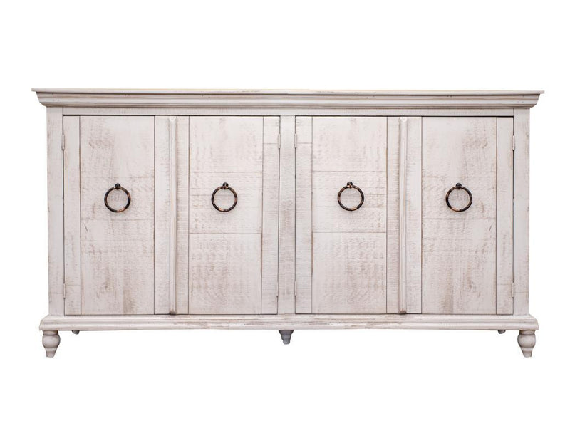 Capri Console w/ 4 Doors, Ivory finish* image