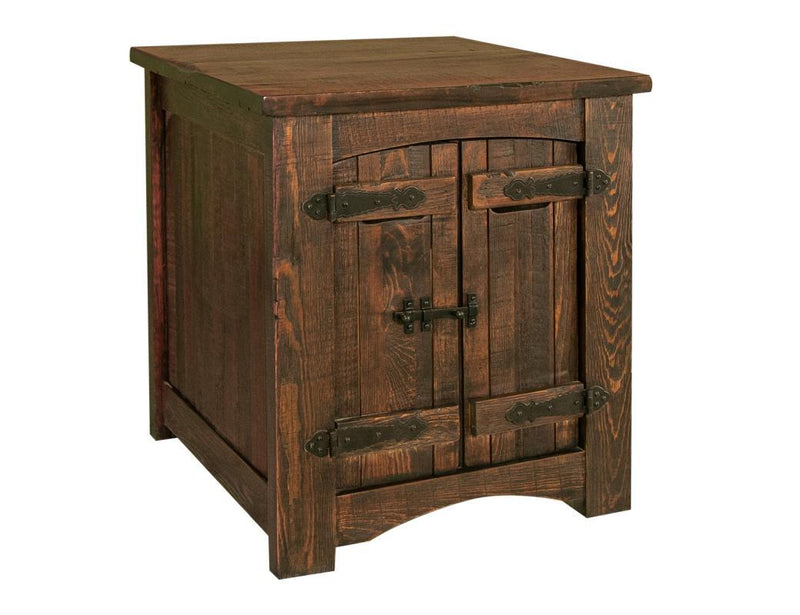 Mezcal End Table w/2 Doors image